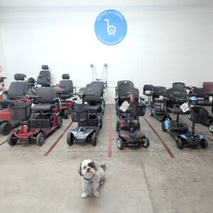 multiple choices of mobility scooters 