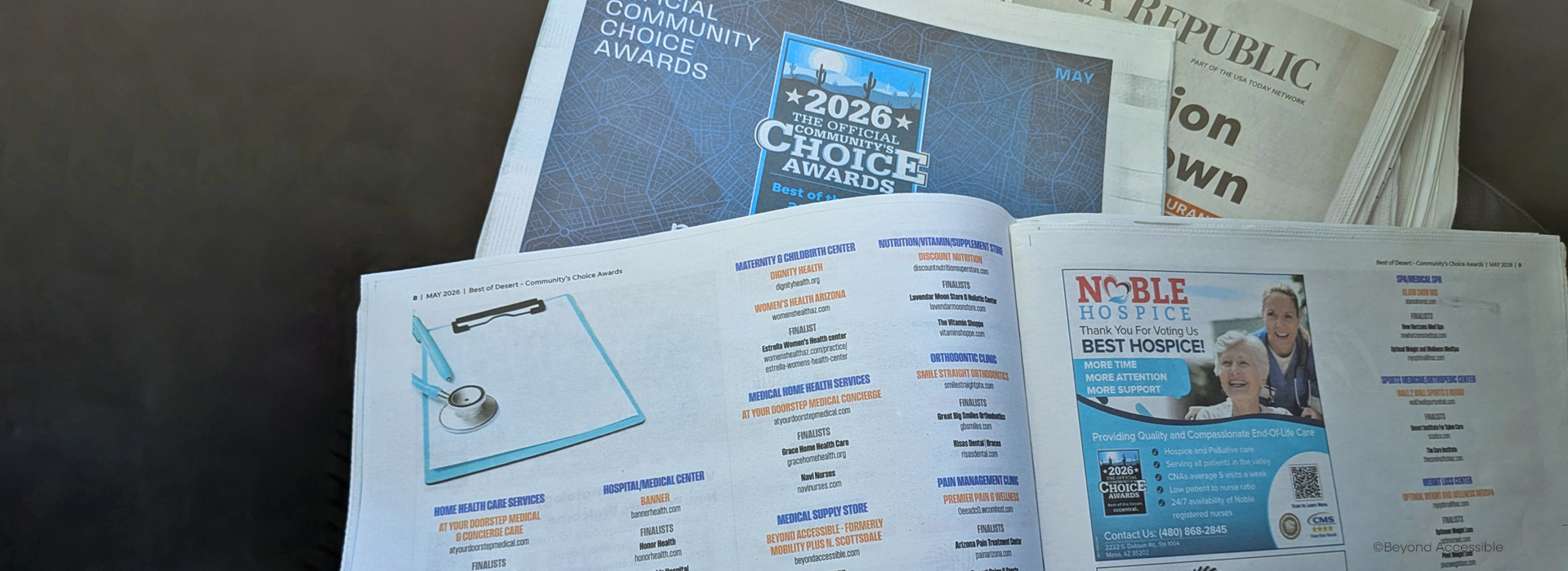 2026 Community Choice Awards publication from the